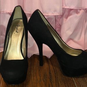 Black Platform Heels